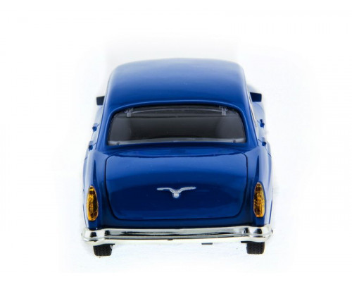 Машина АВТОПАНОРАМА ГАЗ-21 Волга 1/24 в/к  26*12*11см, синяя