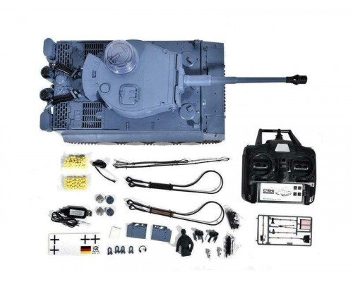 Радиоуправляемый танк Heng Long Tiger I Upgrade V6.0  2.4G 1/16 RTR