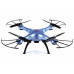 Р/У квадрокоптер Syma X5HW (голубой) с FPV трансляцией Wi-Fi, барометр 2.4G RTF