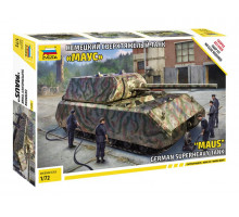 Сборная модель ZVEZDA Немецкий сверхтяжелый танк "Маус", 1/72
