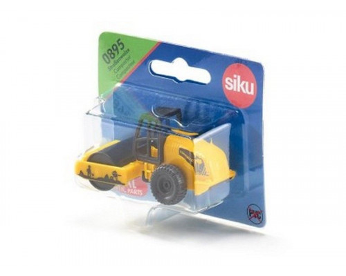 Каток Siku 0895, 7 см, желтый/черный