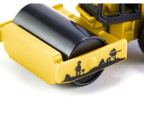 Каток Siku 0895, 7 см, желтый/черный