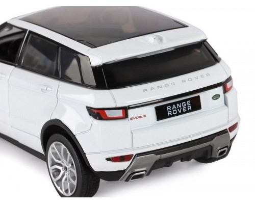 Машина АВТОПАНОРАМА Land Rover Range Rover Evoque HSE 2017, белый, 1/24, в/к 24,5*12,5*10,5 см