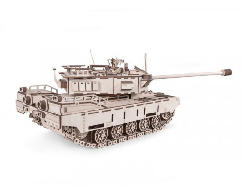 Деревянный конструктор Lemmo Танк «Кайман», 801 деталь