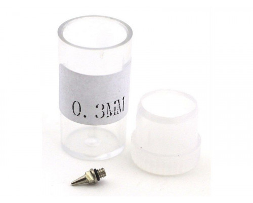 Сопло для аэрографа, резьба, диаметр 0,3 мм
