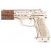 Деревянный конструктор Lemmo Пистолет Койот, 71 деталь