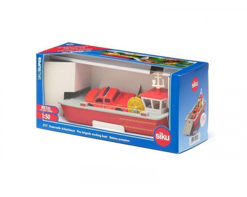 Пожарный катер Siku 2117 с пикапом Ford F150