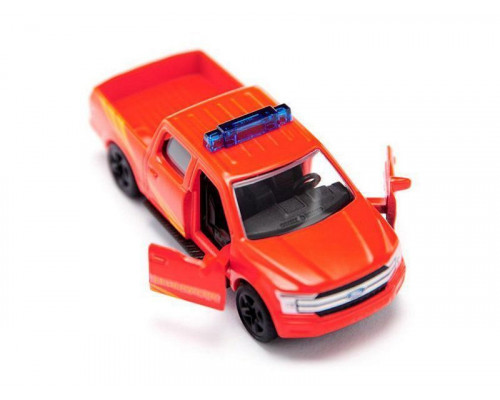 Пожарный катер Siku 2117 с пикапом Ford F150