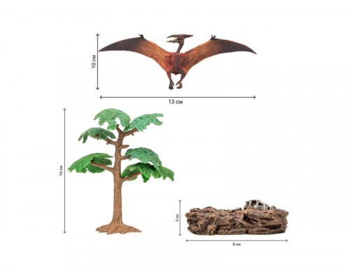 Динозавры MASAI MARA MM206-023 для детей серии Мир динозавров (набор фигурок из 7 пр.)
