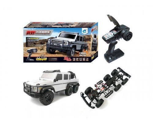 Радиоуправляемая трофи HG Mercedes PRO 6WD 2.4G 1/10 RTR