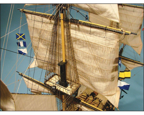 Сборная картонная модель Shipyard линкор HMS Victory (№67), 1/96