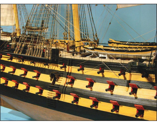 Сборная картонная модель Shipyard линкор HMS Victory (№67), 1/96