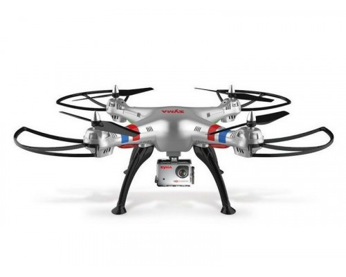 Р/У квадрокоптер Syma X8G с HD камерой 5Мп 2.4G RTF