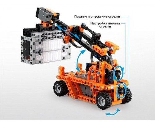 Конструктор CADA STEAM 10 в 1 механическая лаборатория - порт (634 детали)