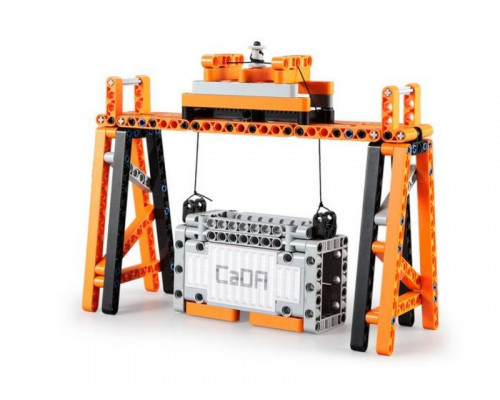 Конструктор CADA STEAM 10 в 1 механическая лаборатория - порт (634 детали)