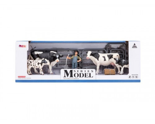 Игрушки фигурки MASAI MARA ММ205-027 в наборе серии На ферме, 8 пр.