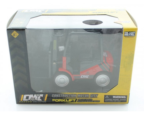 Машина 1:32 Вилочный погрузчик свет, звук, инерция в/к