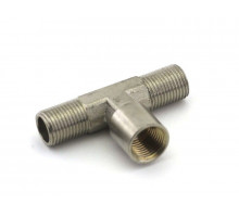 Разветвитель, 1 вход (гайка), 2 выхода (штуцер)