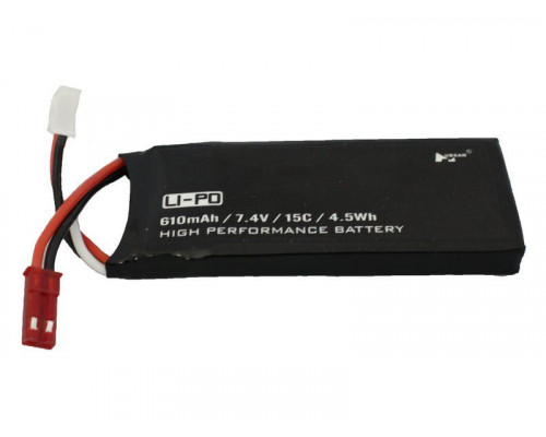 Аккумулятор Li-Po 610mAh, 7,4V 15C для Hubsan H502