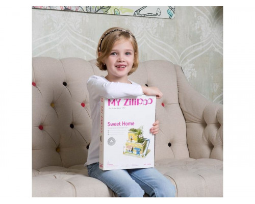 3D пазл из пенокартона МИЛЫЙ ДОМ (30 деталей)