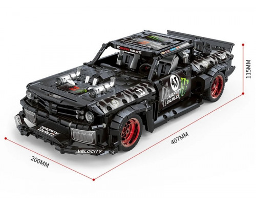 Конструктор RCM автомобиль Mustang (1639 деталей)