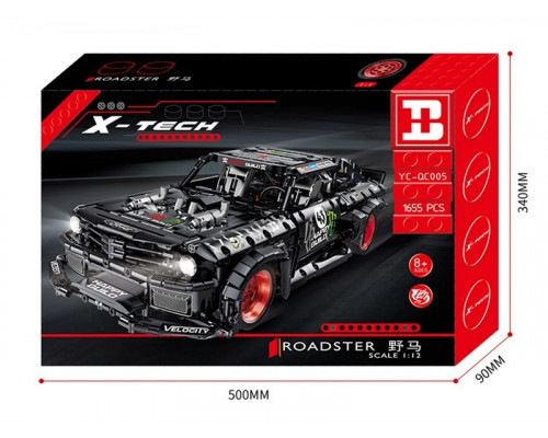 Конструктор RCM автомобиль Mustang (1639 деталей)