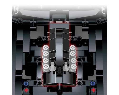 Конструктор RCM автомобиль Mustang (1639 деталей)