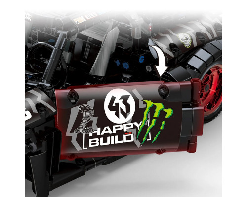 Конструктор RCM автомобиль Mustang (1639 деталей)