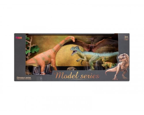 Динозавры MASAI MARA MM206-025 для детей серии Мир динозавров (набор фигурок из 7 пр.)