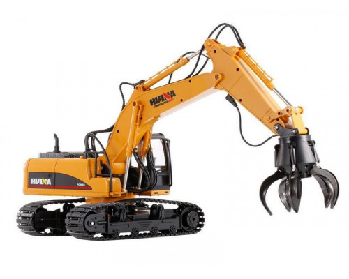 Радиоуправляемый экскаватор c шаровым захватом HUI NA TOYS 2.4G 16CH 1/14 RTR