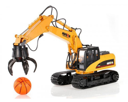 Радиоуправляемый экскаватор c шаровым захватом HUI NA TOYS 2.4G 16CH 1/14 RTR