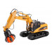Радиоуправляемый экскаватор c шаровым захватом HUI NA TOYS 2.4G 16CH 1/14 RTR