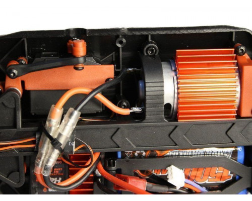 Радиоуправляемая трагги Remo Hobby S EVO-R UPGRADE V2.0 (синяя) 4WD 2.4G 1/16 RTR