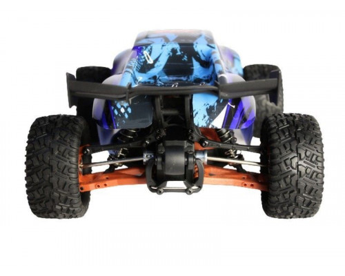 Радиоуправляемая трагги Remo Hobby S EVO-R UPGRADE V2.0 (синяя) 4WD 2.4G 1/16 RTR