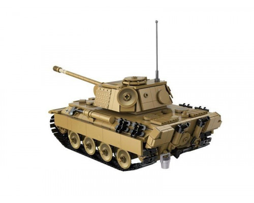 Радиоуправляемый конструктор CaDA MASTER Немецкий танк Пантера 1/35 (907 деталей)
