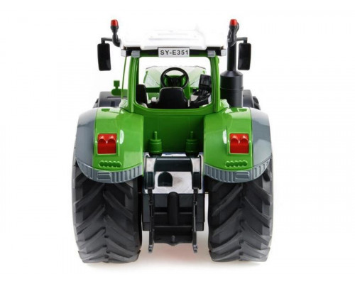 Р/У сельскохозяйственный трактор с прицепом Double Eagle 1:16