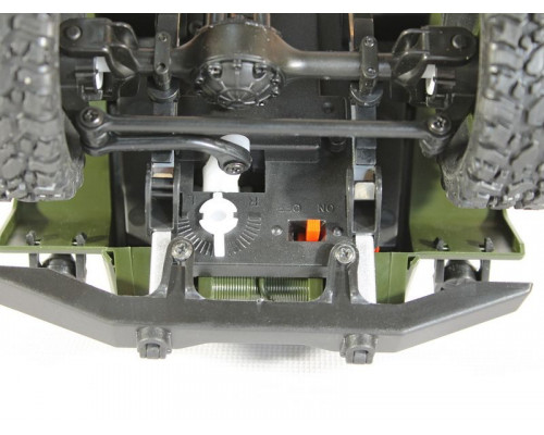 Радиоуправляемая машина MN MODEL военный грузовик (зеленый) 6WD 2.4G 1/16 RTR