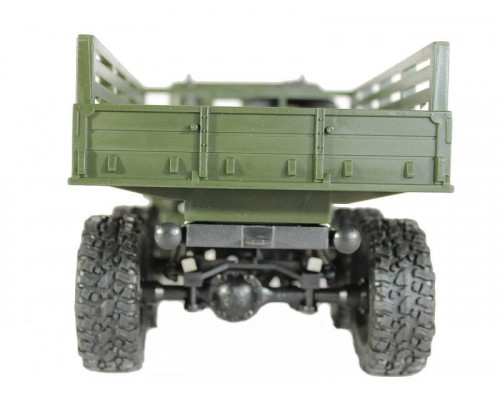 Радиоуправляемая машина MN MODEL военный грузовик (зеленый) 6WD 2.4G 1/16 RTR