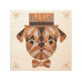 МАРКЕТРИ Картина на дереве 20Х20 ЛОРД ПЕС