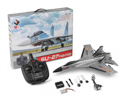 Р/У самолет XK Innovation J11 340мм EPP 2.4G 3-ch LiPo RTF (серый)