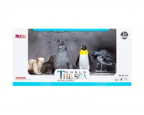 Фигурки игрушки MASAI MARA ММ203-014 серии Мир морских животных5 пр.