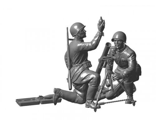 Сборная модель ZVEZDA Советский мотоцикл М-72 с минометом, 1/35