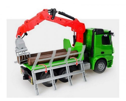 Радиоуправляемый лесовоз Double Eagle Mercedes-Benz Arocs 1:20 2.4G