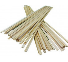 Деревянные рейки 1х4 мм, длина 300 мм, сосна, 50 шт