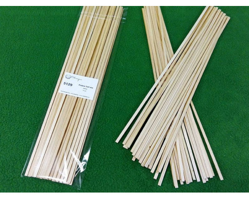 Деревянные рейки 1х4 мм, длина 300 мм, сосна, 50 шт