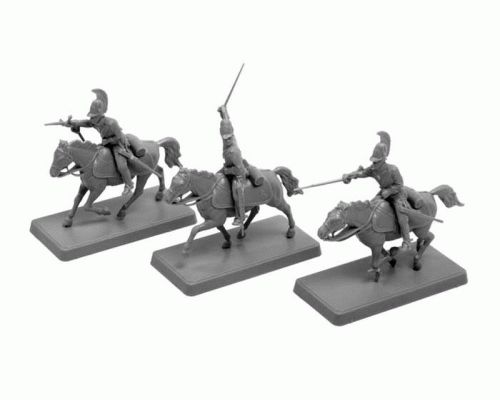 Сборные солдатики ZVEZDA Наполеоника: Русские драгуны, 1/72