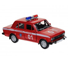 Машина Autotime "LADA 2106" пожарная охрана 1:36
