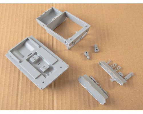 Сборная модель AVD Вездеход ЗИЛ-2906, 1/43