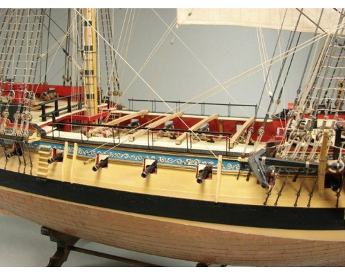 Сборная картонная модель Shipyard фрегат HMS Mercury (№66), 1/96