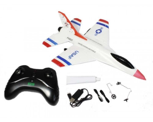 Р/У самолет CTF F16 Thunderbirds FX-823 290мм 2.4G EPP Gyro RTF (с гироскопом)